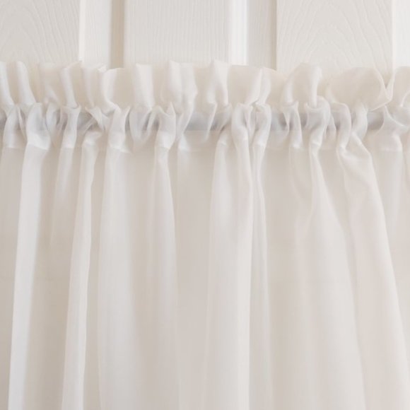 Elegant White Sheer Curtains - Picture 1 of 1